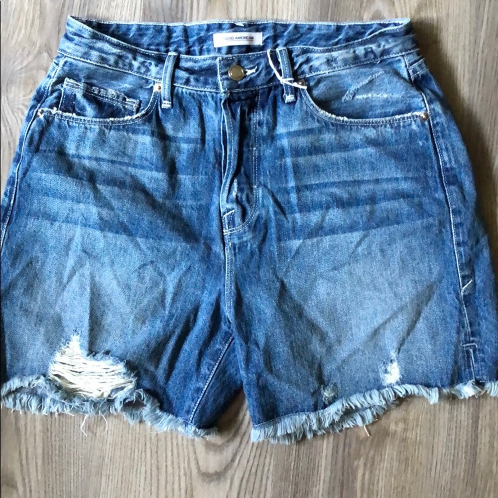 Good American High-Waisted Shorts
